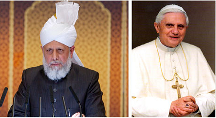 Muslim leader sends Message of  Peace to Pope