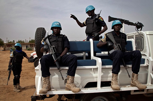 UN peacekeepers in Mali