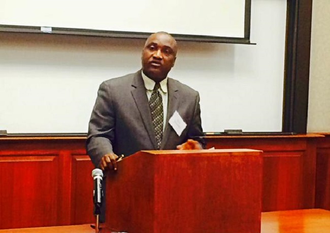 Mr. Slewion said the international community should not abandon its moral responsibility in critical times
