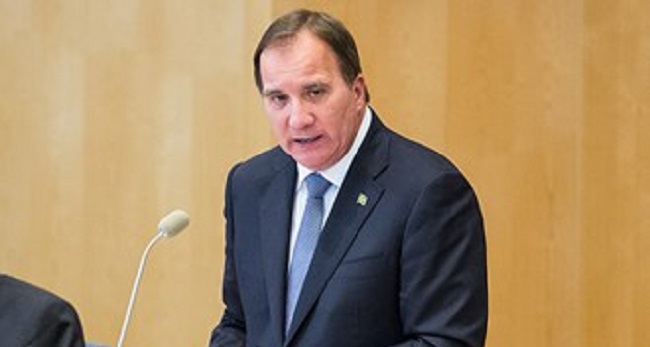 Prime Minister Stefan Löfven spoke at the Climate Change Conference in Paris, France on Monday, November 30