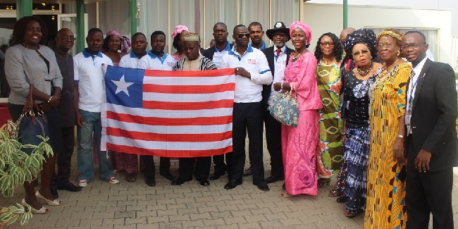 Some members of the Liberian community in Abuja