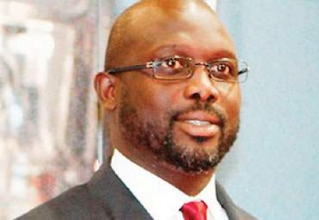 Weah says he will contest the Liberian presidency in elections next year