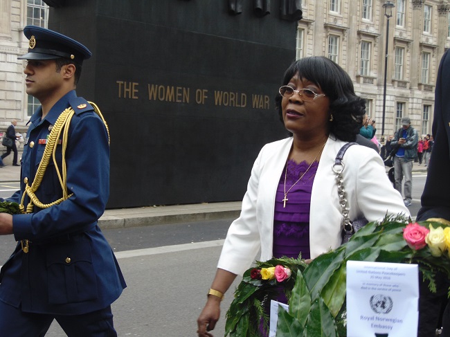 Charges d' Affaires Kennedy during the parade