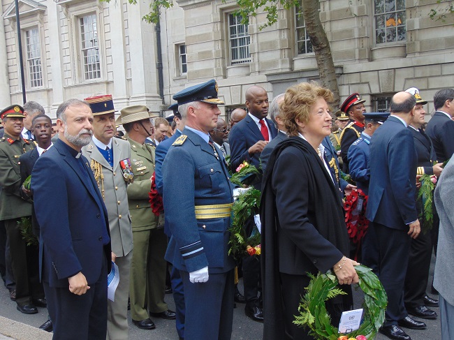 Diplomats gather at the event