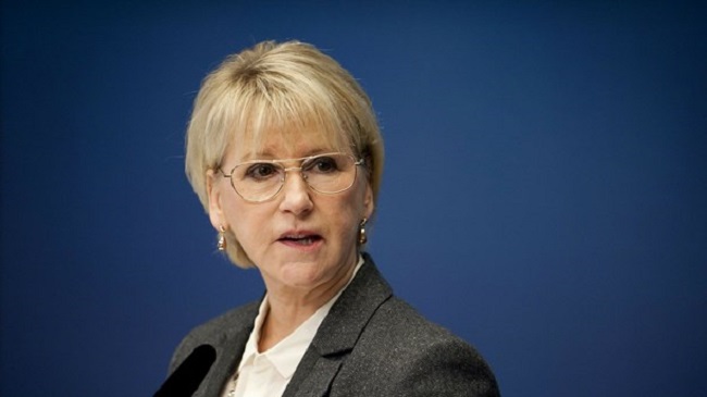 Swedish Foreign Minister Margot Wallström says this is a victory for Swedish foreign policy