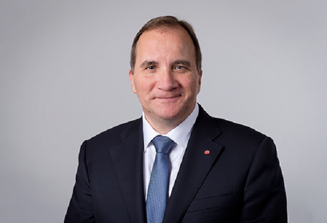Sweden's Prime Minister Stefan Löfven