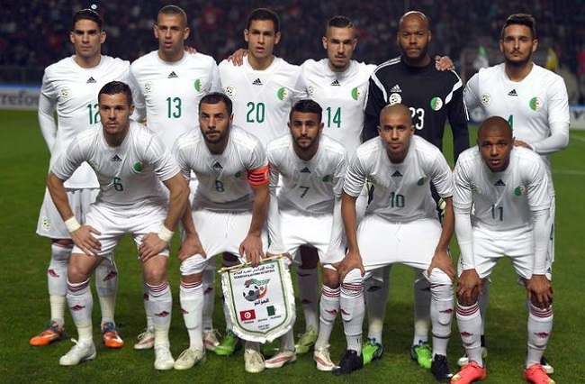 Algeria national football team Photo: albawaba.com