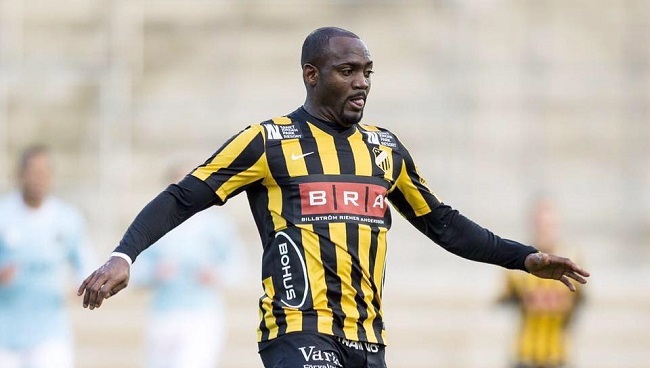 Nigerian striker Owoeri was on target twice for BK Hacken Photo: sportinglens.blogspot.se