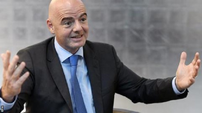 Infantino says the World Cup is  a social event